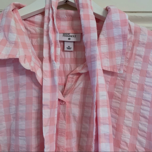Marie Hernandez for Target pink and white gingham Dress - Picture 4 of 5